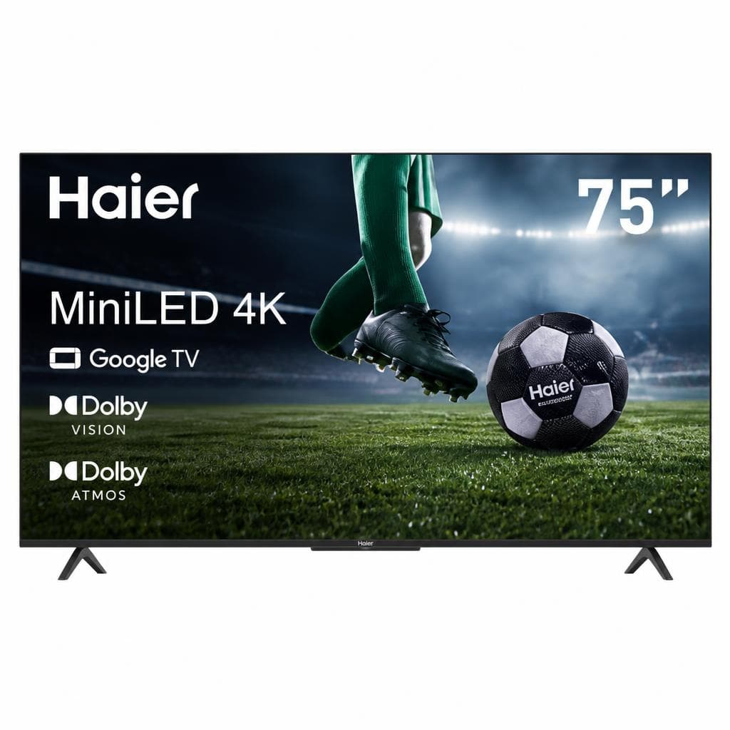 Haier Smart TV 4K MiniLED H75M80 Serie M80 in offerta da Unieuro