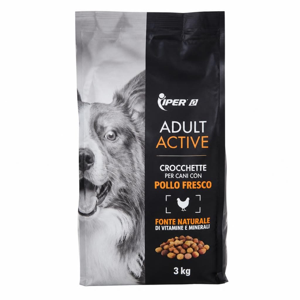 Crocchette per cani con pollo fresco 3 kg U! in offerta da Iper La grande i