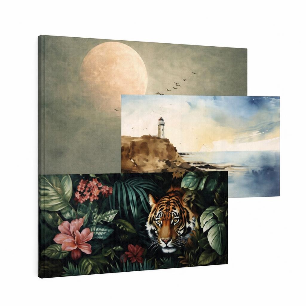 Stampa su tela Dim. 100x50 cm - Offerta nel negozio Leroy Merlin
