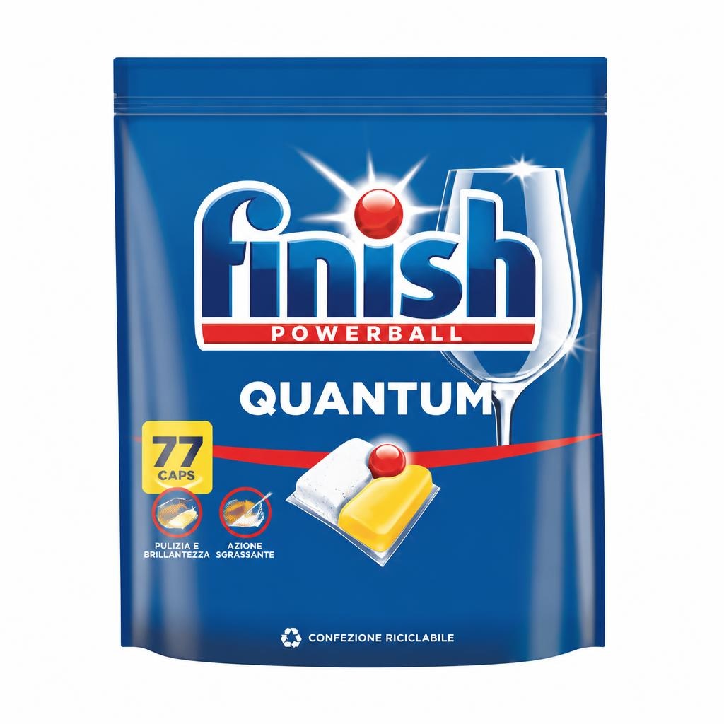 Finish Powerball Quantum 77 caps in offerta da Acqua & Sapone