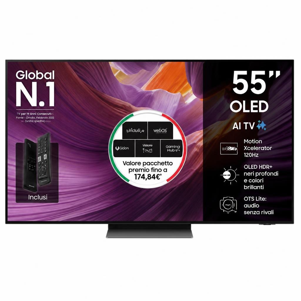Smart TV OLED 55" 55" Samsung - Offerta nel negozio Unieuro