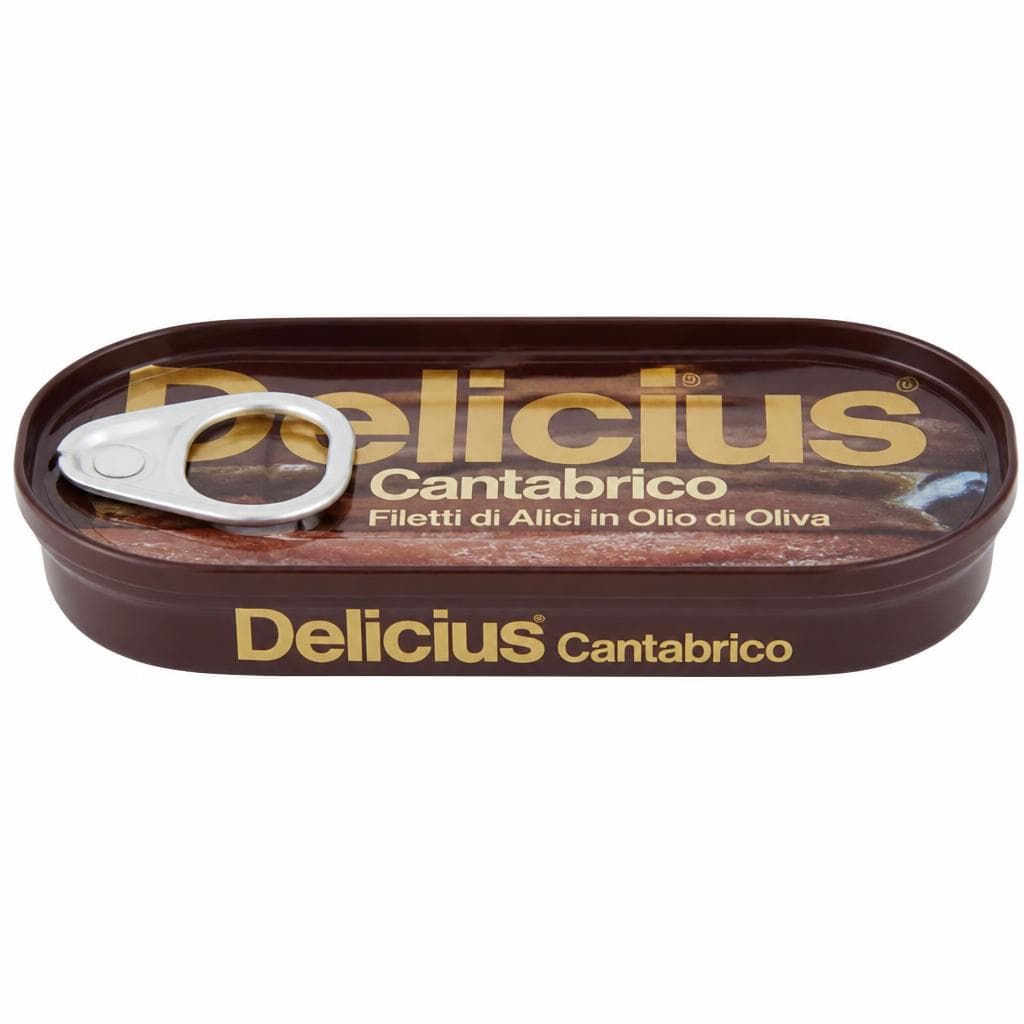 Cantabrico Filetti di Alici in Olio di Oliva Delicius 28 g in offerta da Carrefour