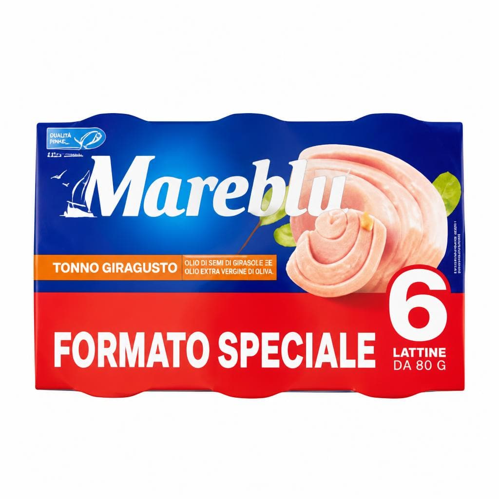 Mareblu Tonno GiraGusto, 80 g x 6 – Iper La grande i