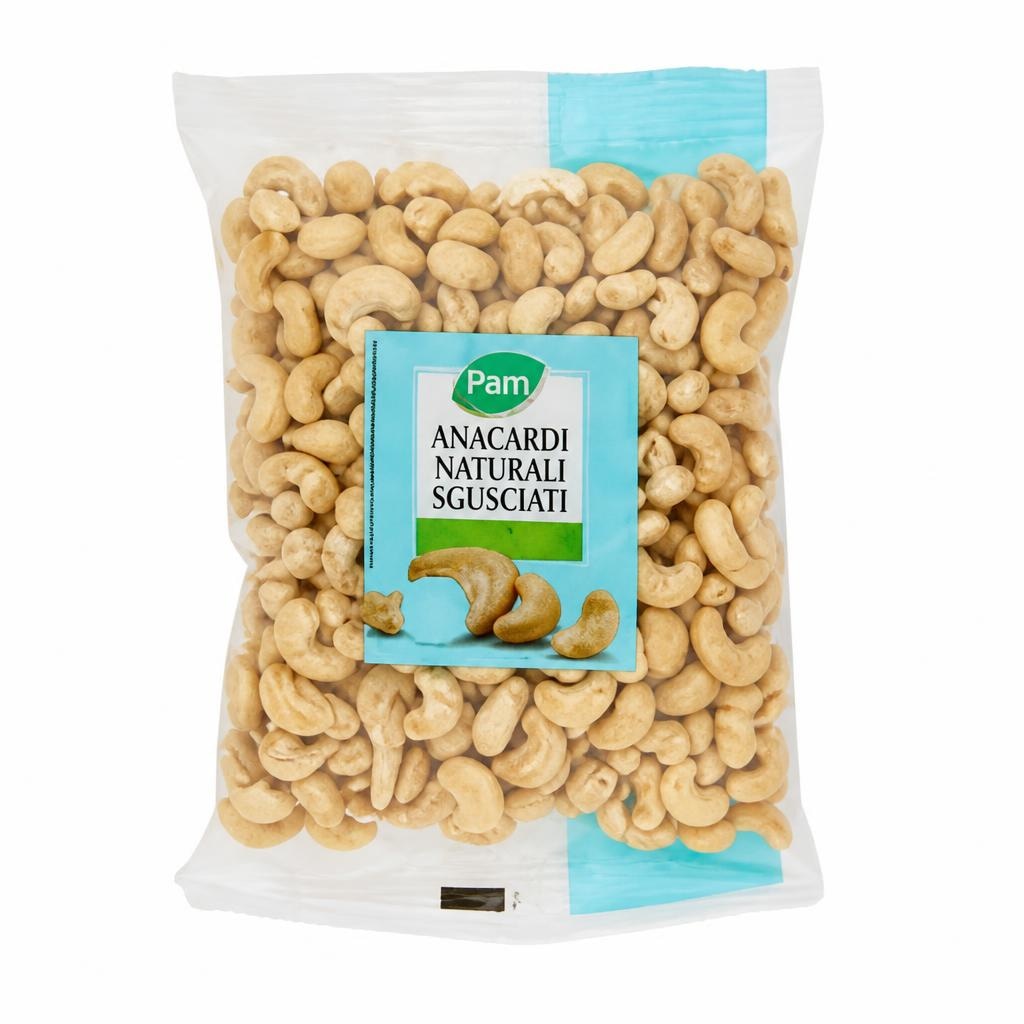 Anacardi naturali PAM 500 g in offerta da Panorama