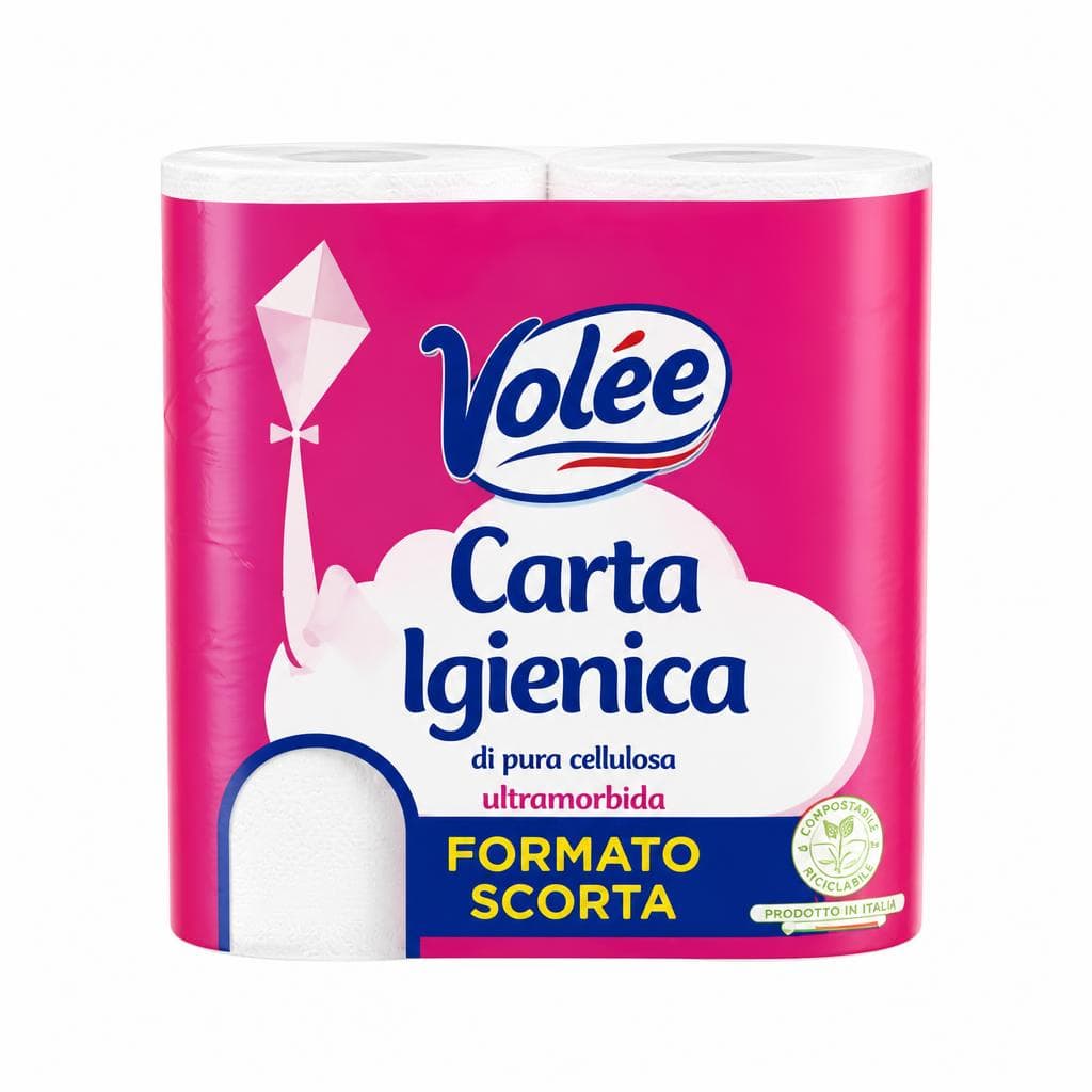 Volée carta igienica, 18 maxi rotoli (2 veli) – Dpiù