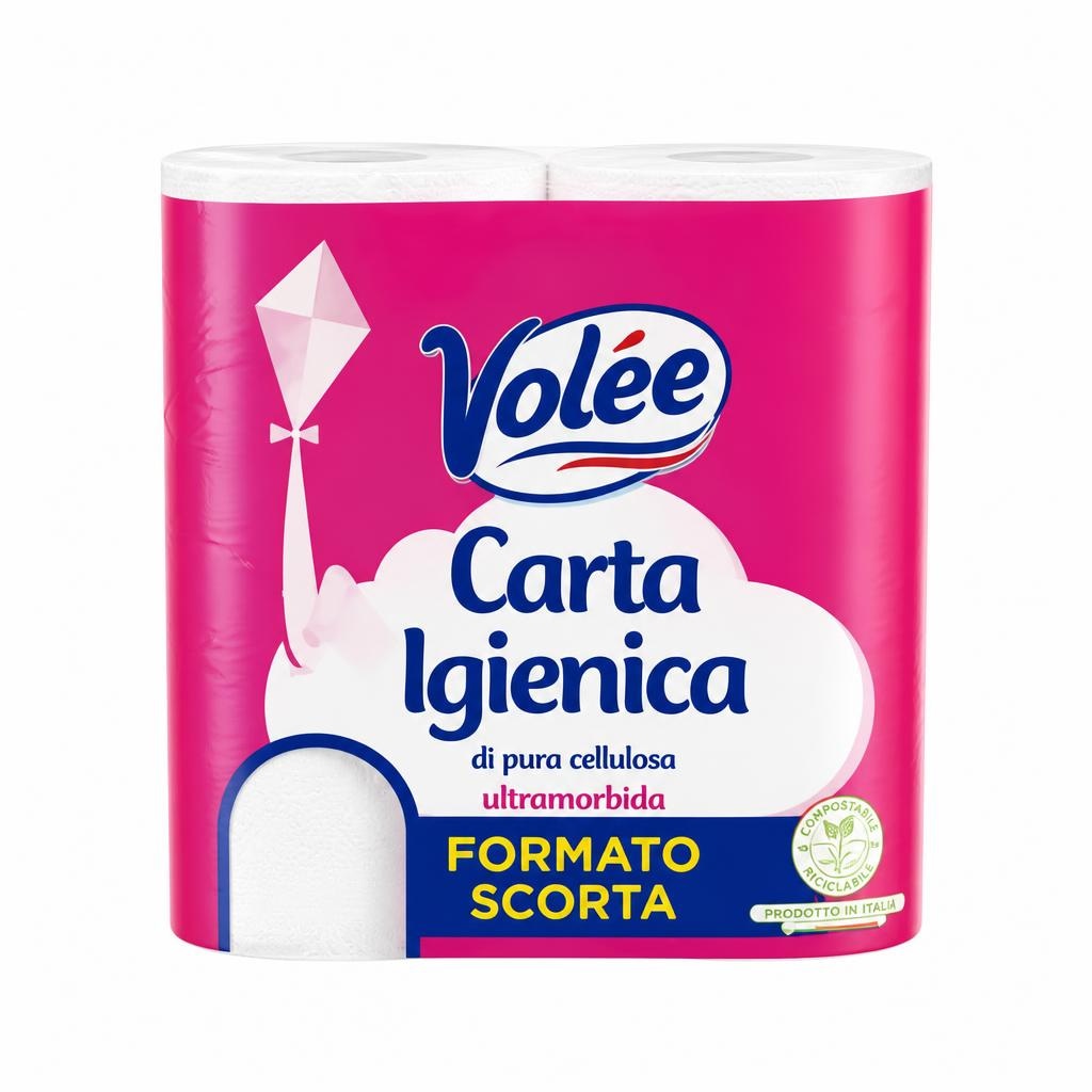 Volée Carta Igienica 18 Maxi Rotoli in offerta da Dpiù