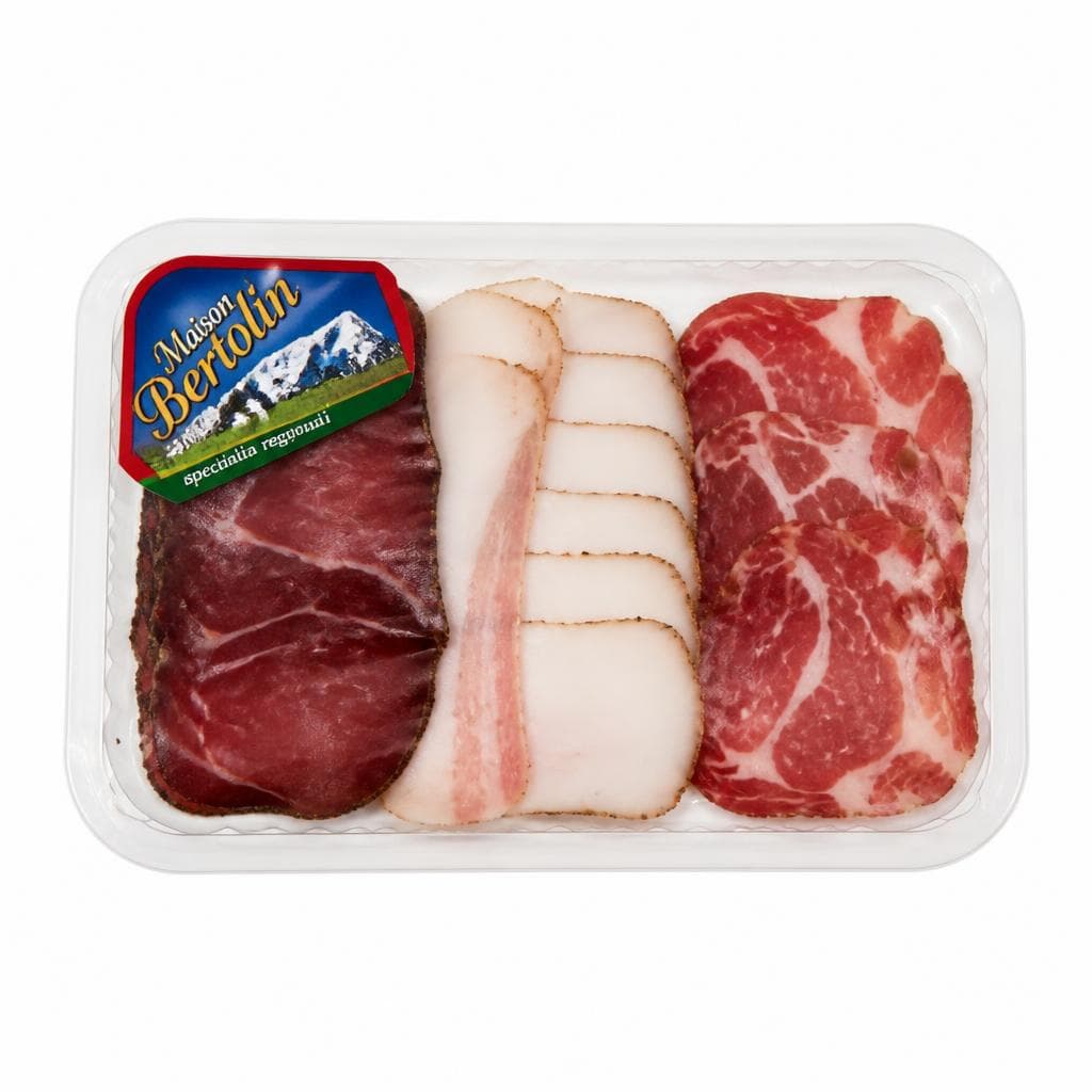 Mocetta bovina, lardo o coppa Maison Bertolin, 90 g – Il Gigante