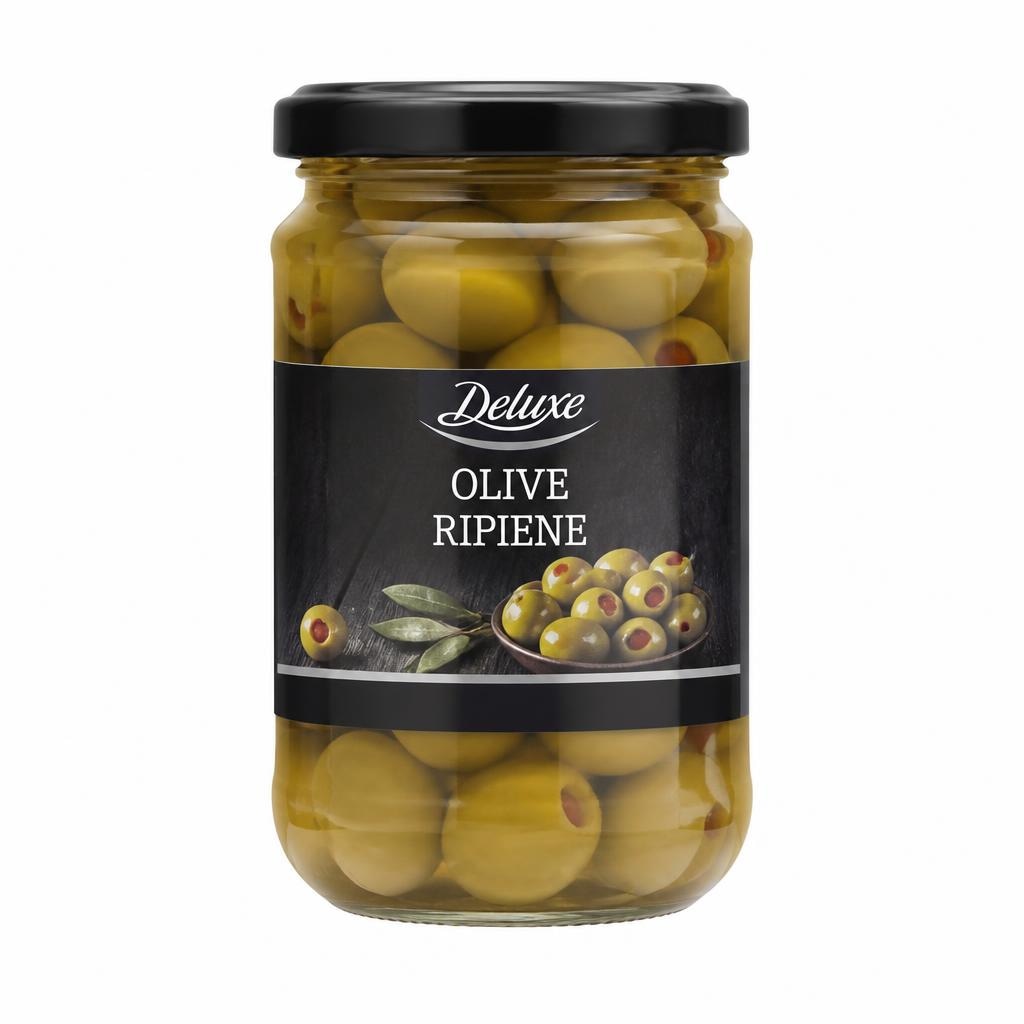 DELUXE Olive ripiene 150 g confezione - Offerta nel negozio Lidl