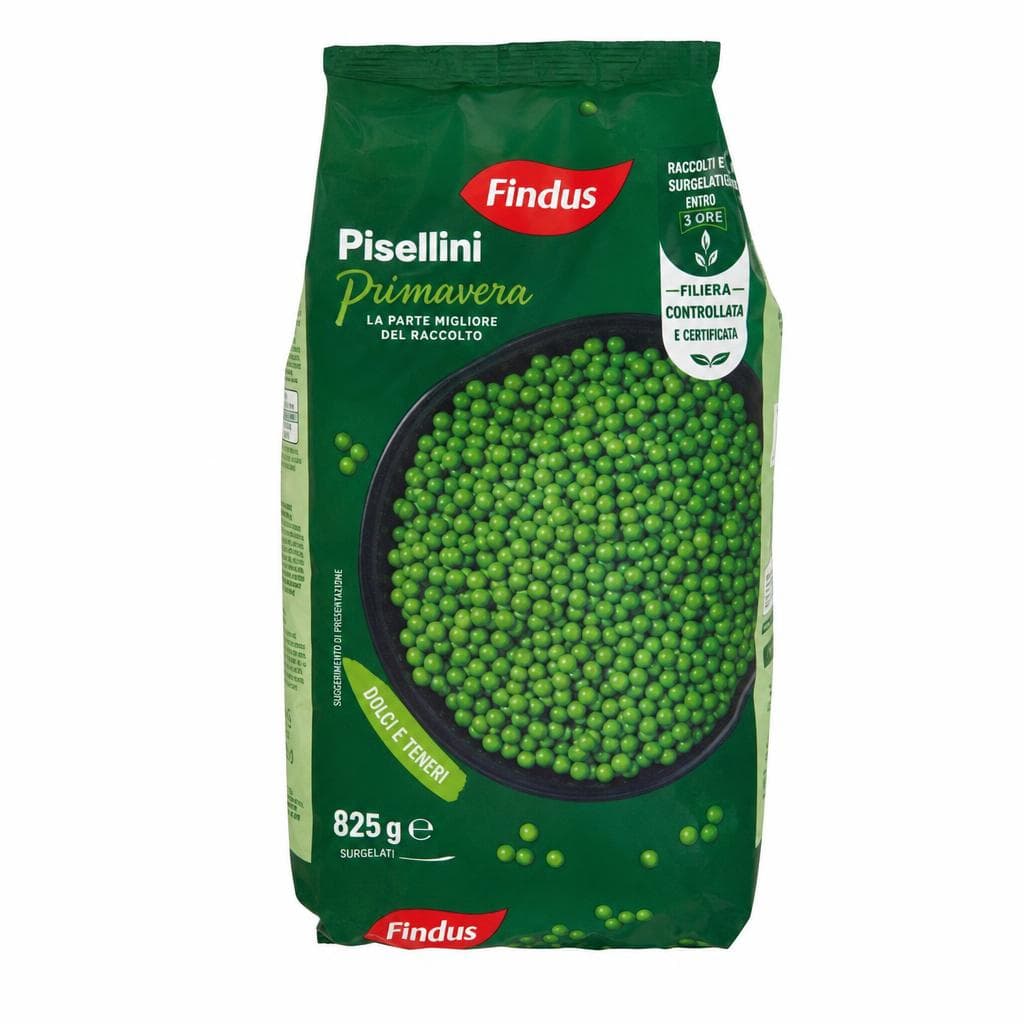 Pisellini primavera Findus, 825 g – Esselunga