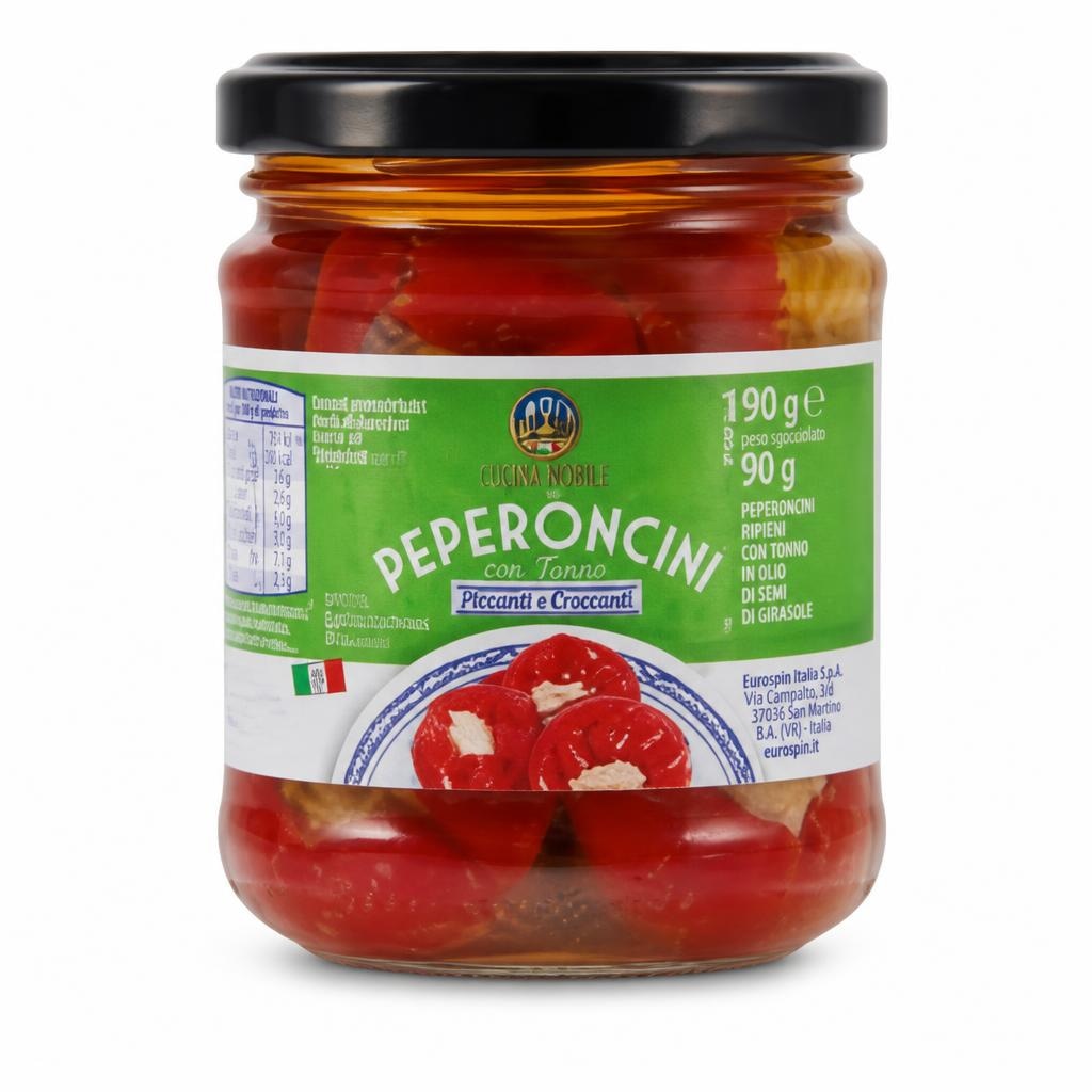 Cucina Peperoncini con tonno 190 g in offerta da ALDI