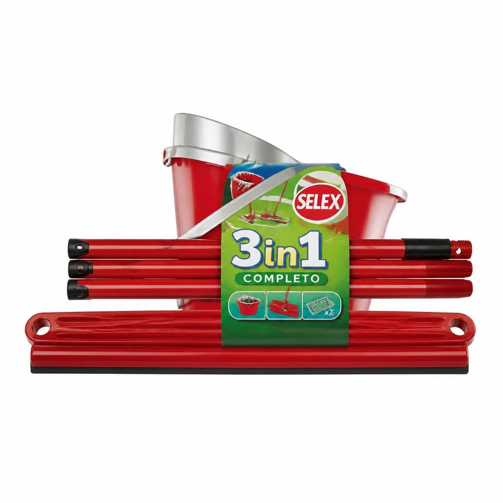 Sistema Lavapavimenti Completo, 3+1 – Carrefour