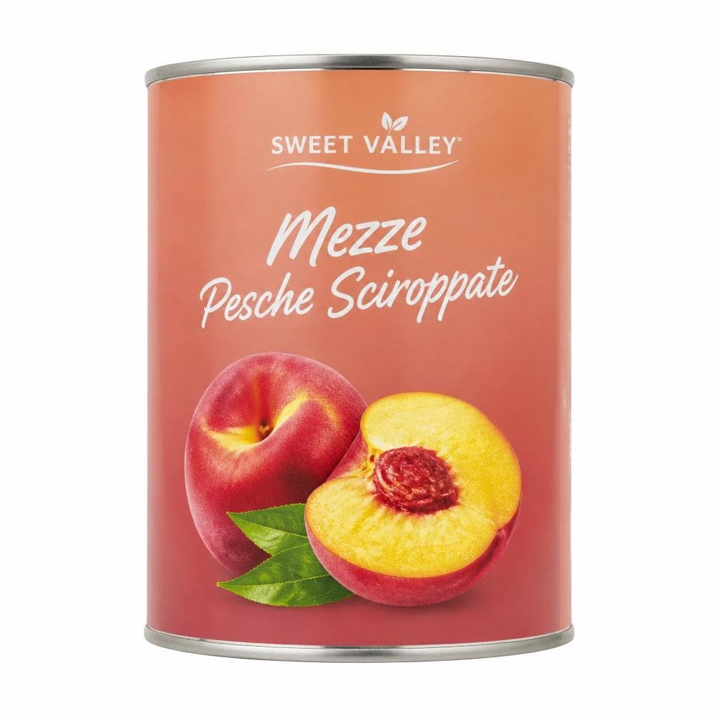 Sweet Valley Mezze pesche sciroppate, 820 g – ALDI