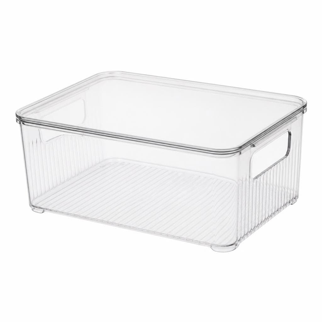 Organizer frigo con coperchio, 10,5x30x30 cm MD Casa – MD