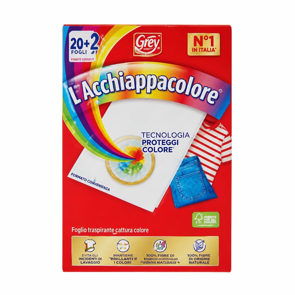 Acchiappacolore Grey, Conf. 20+2 fogli – Carrefour