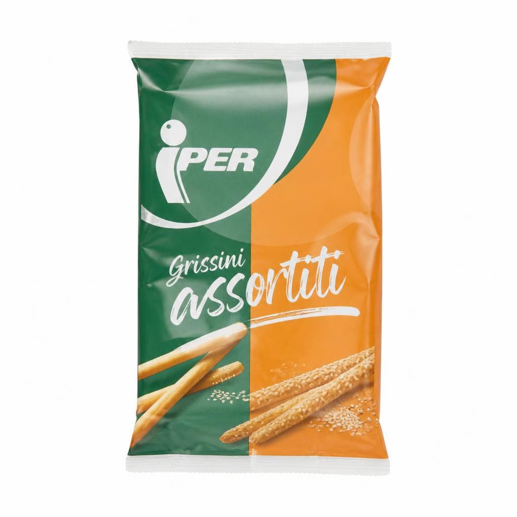 Grissini assortiti da 200 g a 300 g Iper in offerta da Iper La grande i