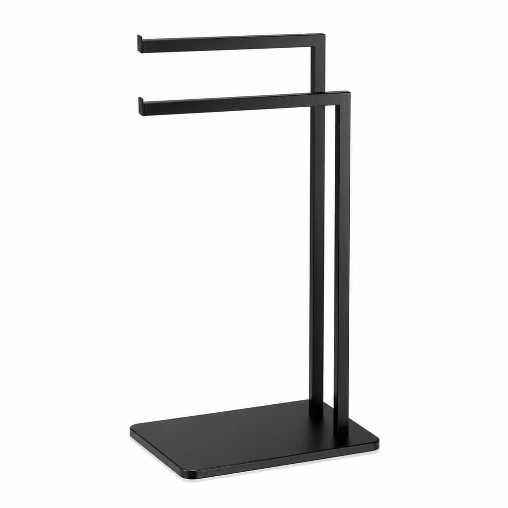 Porta asciugamani Noir in offerta da Risparmio Casa
