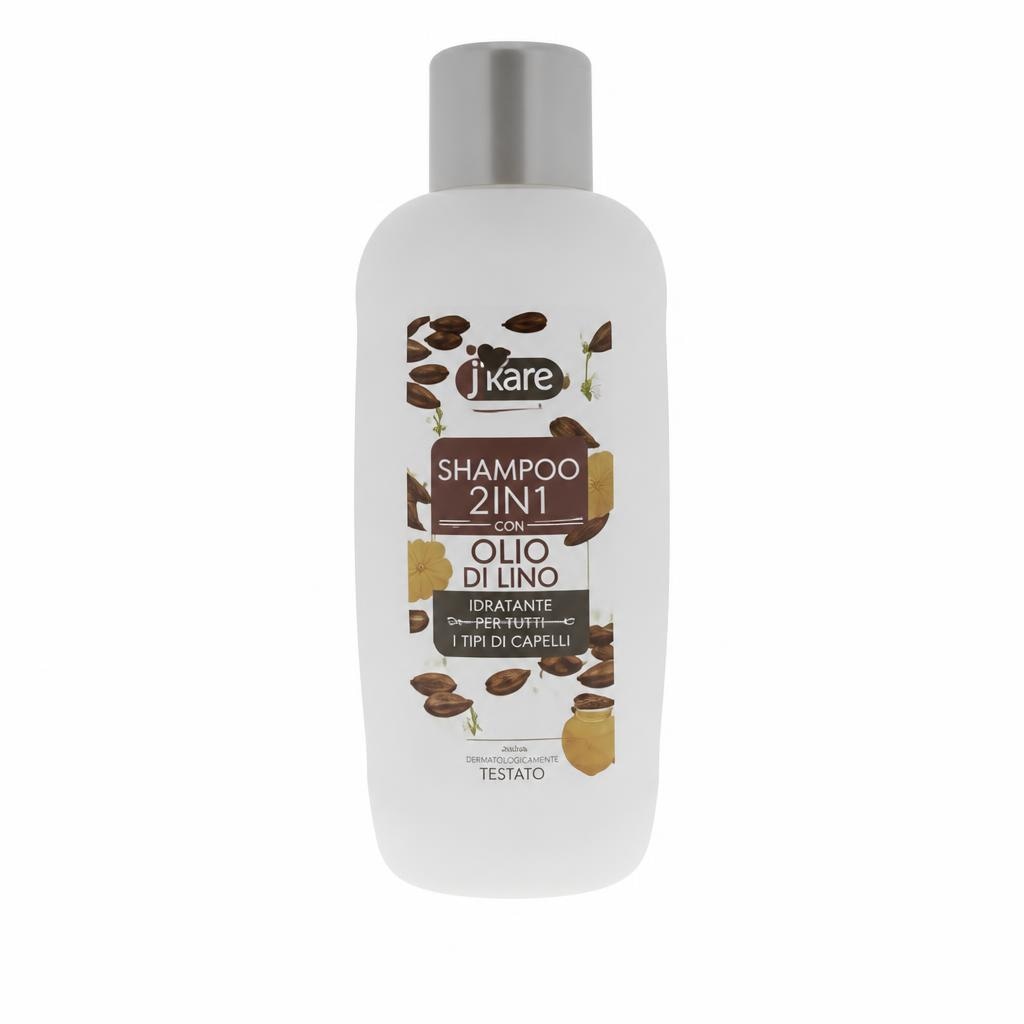 Shampoo 2in1 Olio di Lino L 1 JKare in offerta da Bennet