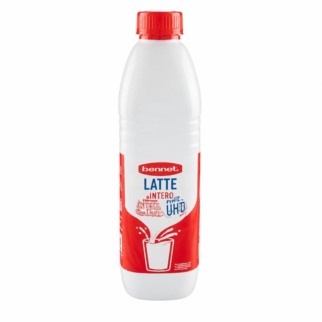 Latte Intero UHT 1 L in offerta da Bennet