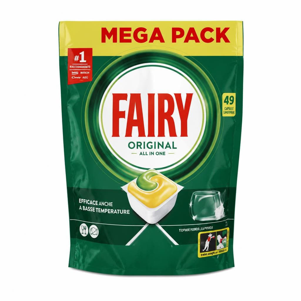 Fairy detersivo per lavastoviglie 32/40/45/49 caps in offerta da Il Gigante