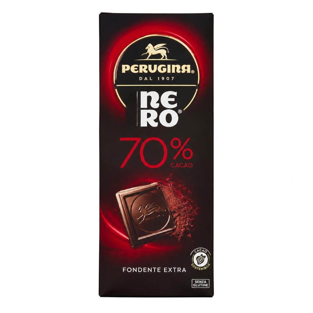 Perugina tavolette di cioccolato fondente Nero, 85 g – Iper La grande i
