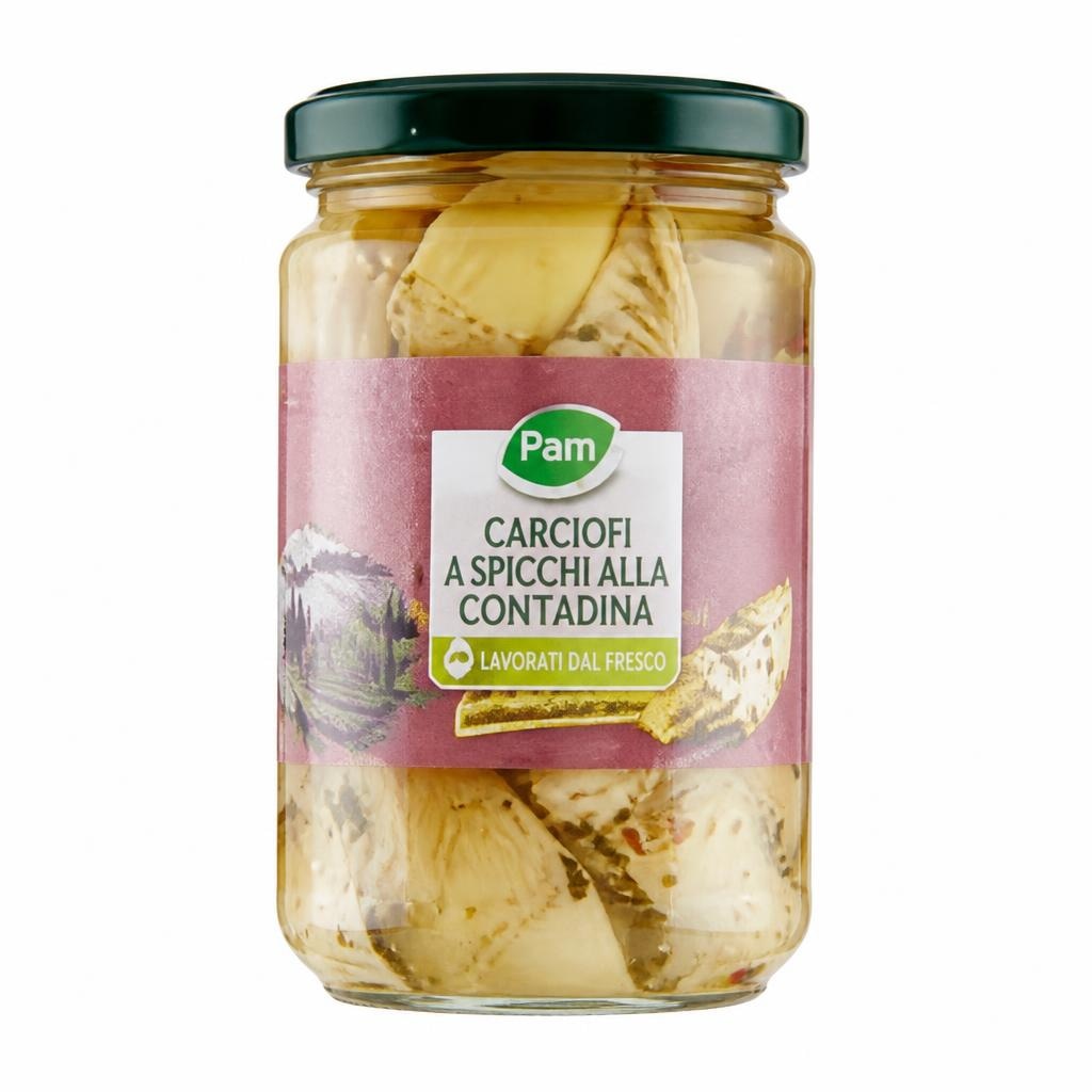 Carciofi a spicchi alla contadina Pam g 290 in offerta da Panorama