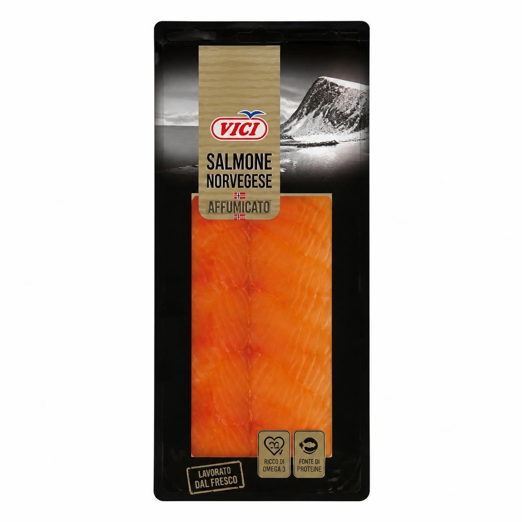 Salmone norvegese fette 300 g in offerta da Dpiù