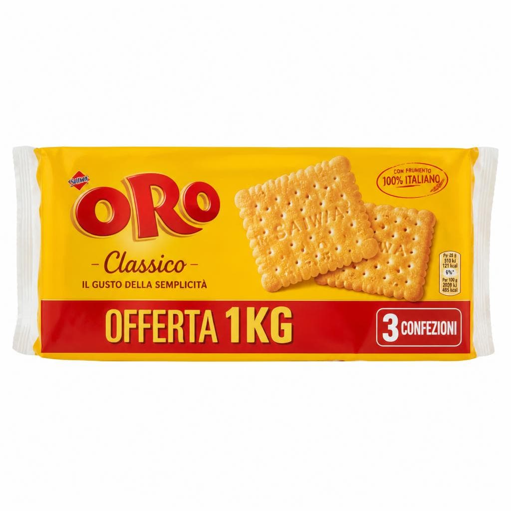 Biscotti Oro Saiwa, 1 kg – Carrefour