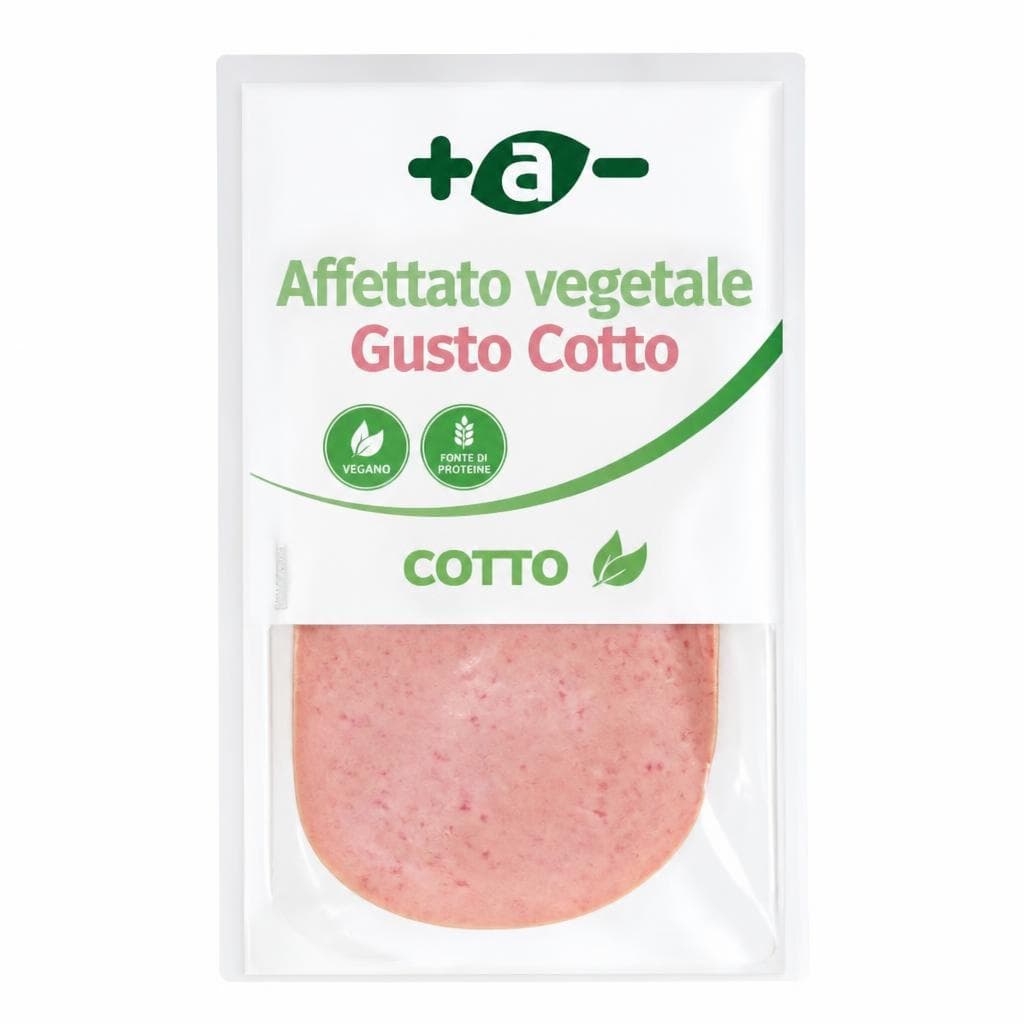 +A- Affettato vegetale gusto cotto, 80 g – Panorama
