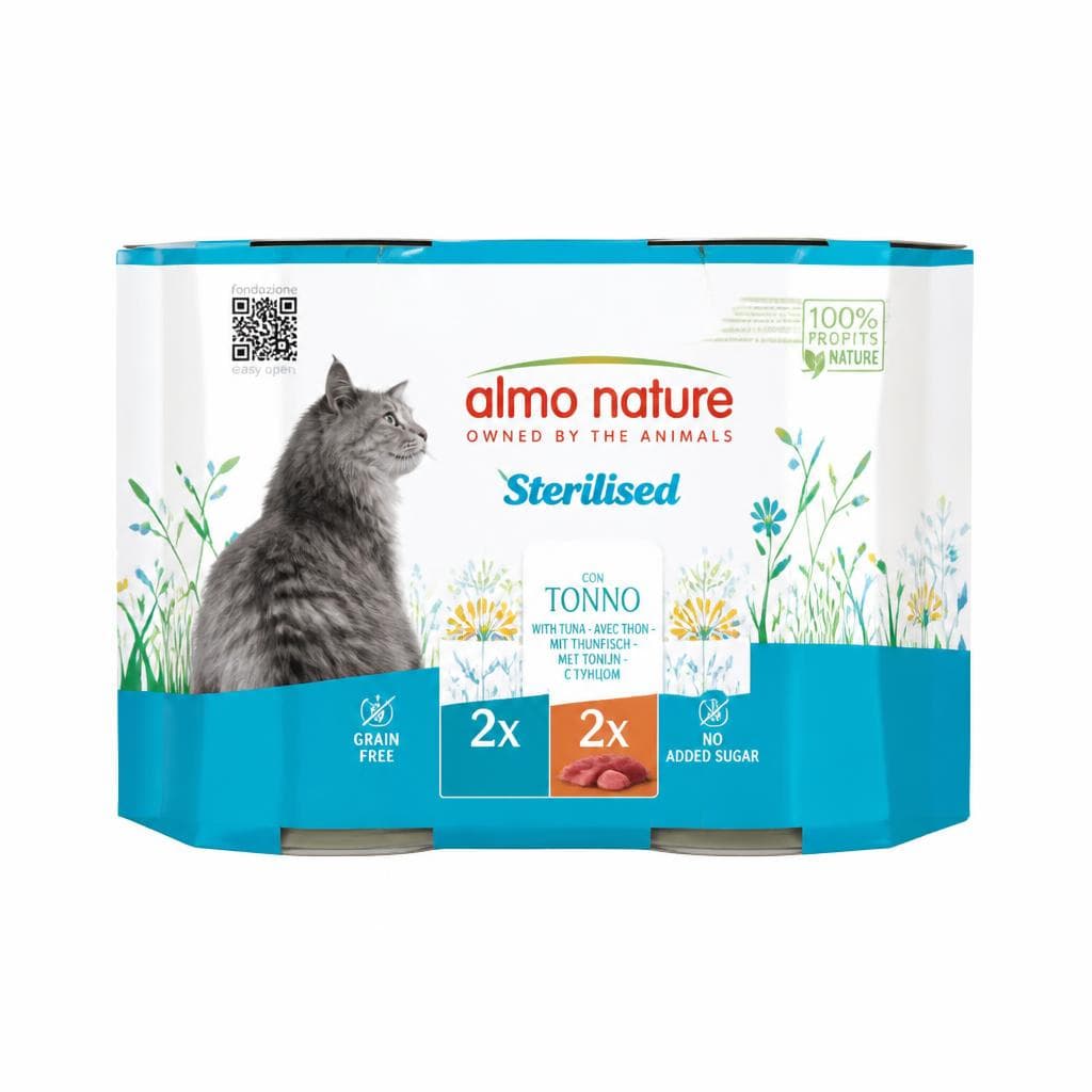 Almo Nature alimento umido per gatti gusti assortiti 70 g x4 in offerta da Iper La grande i