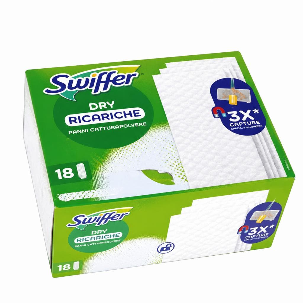 Swiffer Dry ricariche, 18 panni – MD
