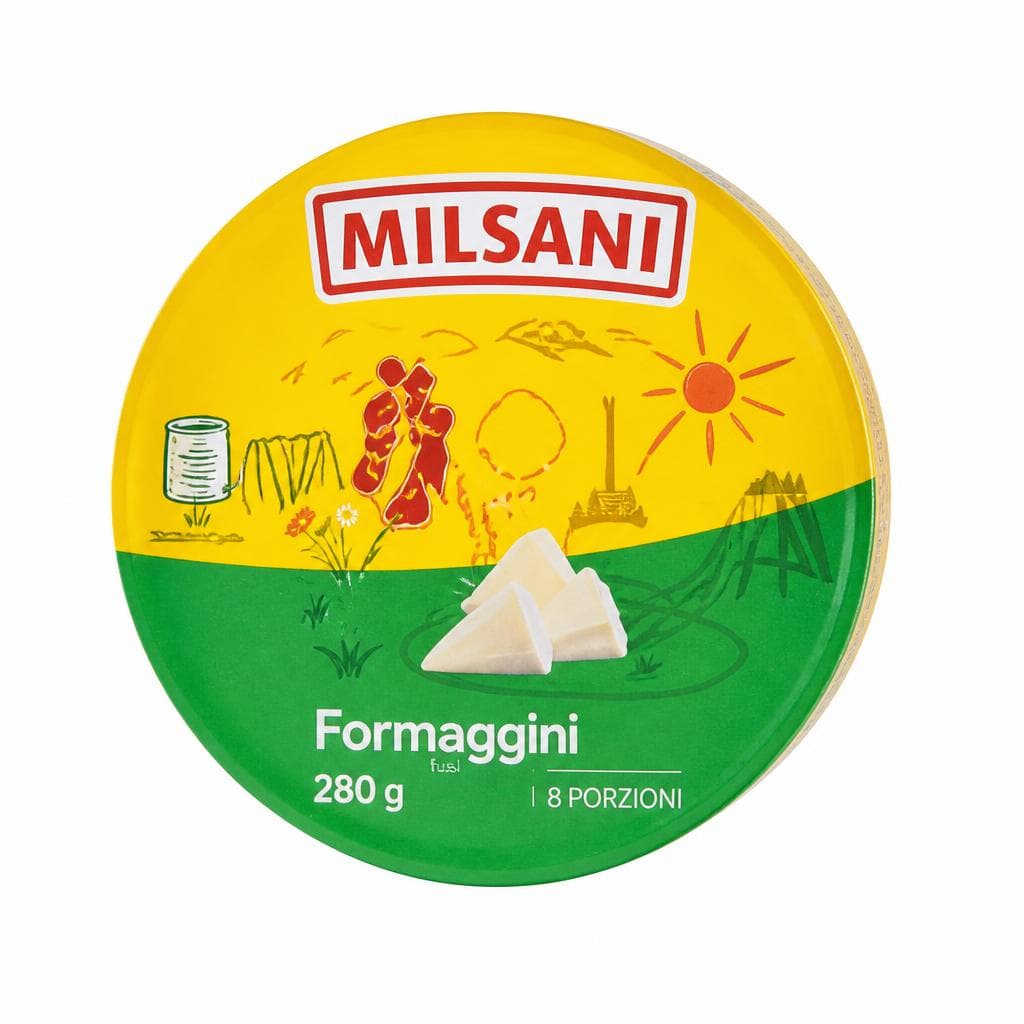 Formaggio fuso a spicchi 280 g MILSANI in offerta da ALDI