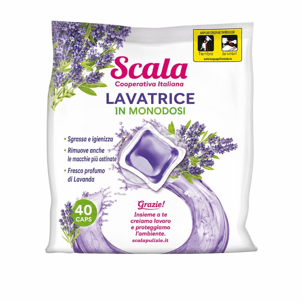 Detersivo lavatrice Scala Lavanda 40 caps in offerta da DeSpar