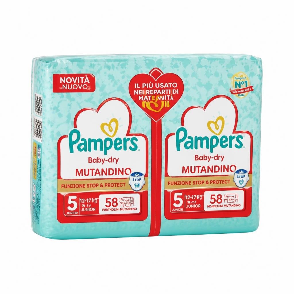 Pannolini Pampers Baby Dry Assortiti in offerta da Carrefour