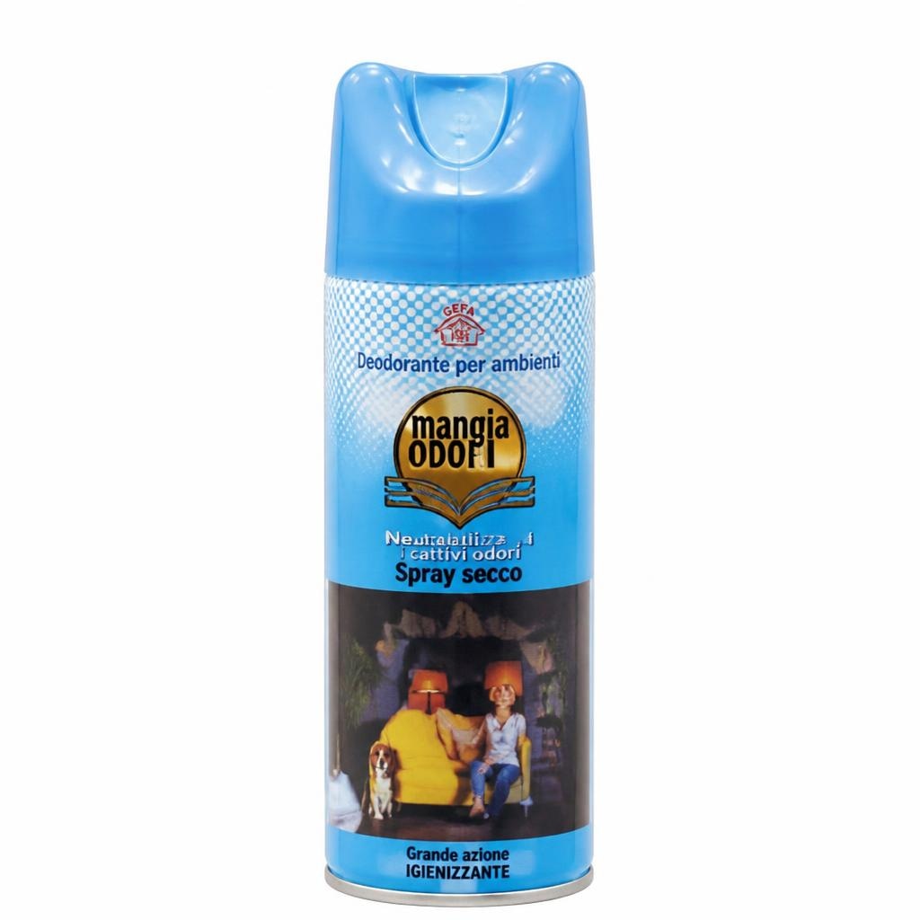 Deodorante spray per ambiente "Mangiaodori" 400 ml in offerta da Panorama