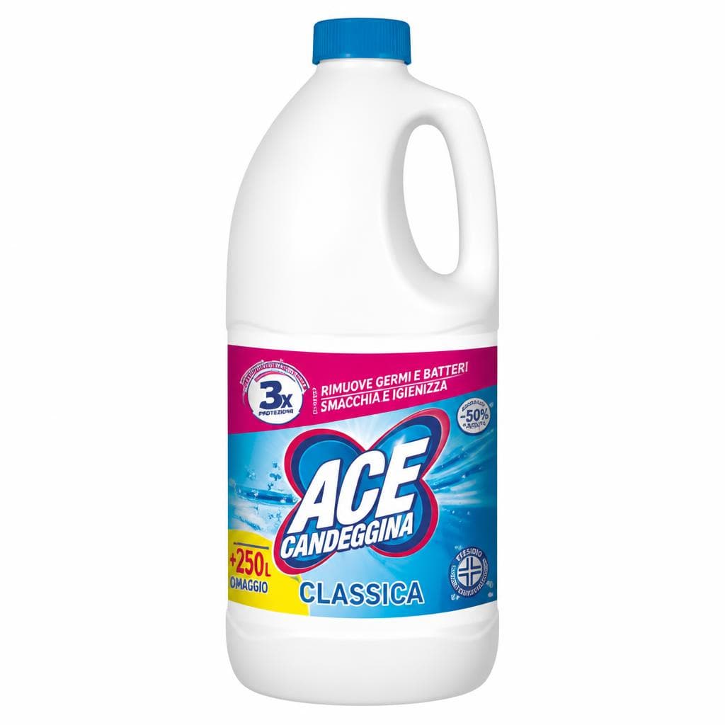 Candeggina Ace Classica o +Densa 5 l in offerta da Carrefour