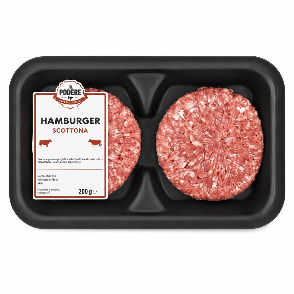 Il Podere Hamburger di scottona 2 x 100 g in offerta da ALDI