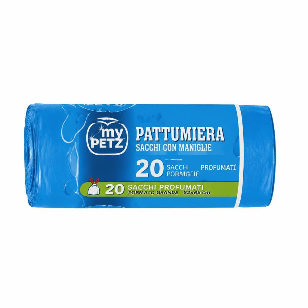 Sacchi azzurri con maniglie, 52x68 cm, Conf. 20 pz – Carrefour