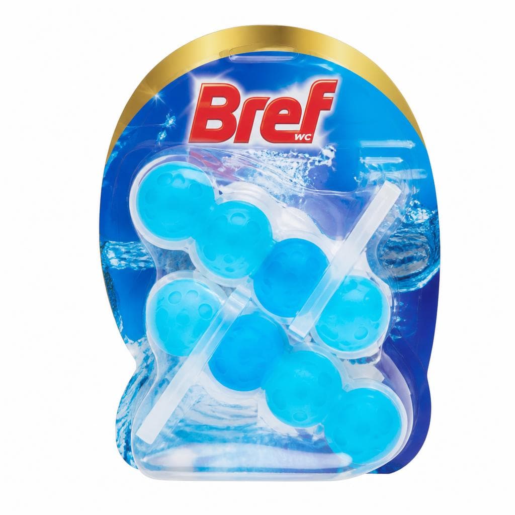 Tavoletta detergente WC Bref, conf. da 2 – Bennet