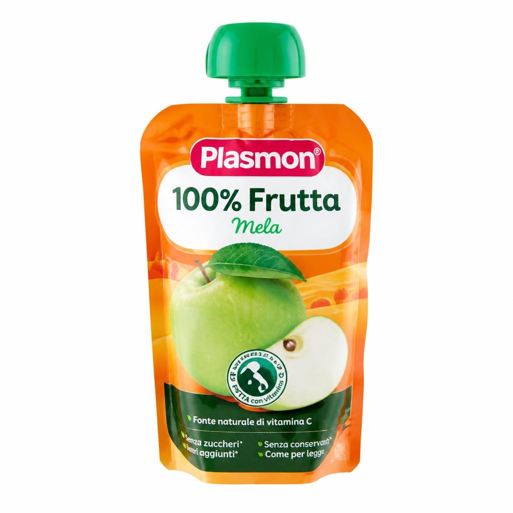 Pouch Frutta Plasmon 100 g in offerta da Carrefour