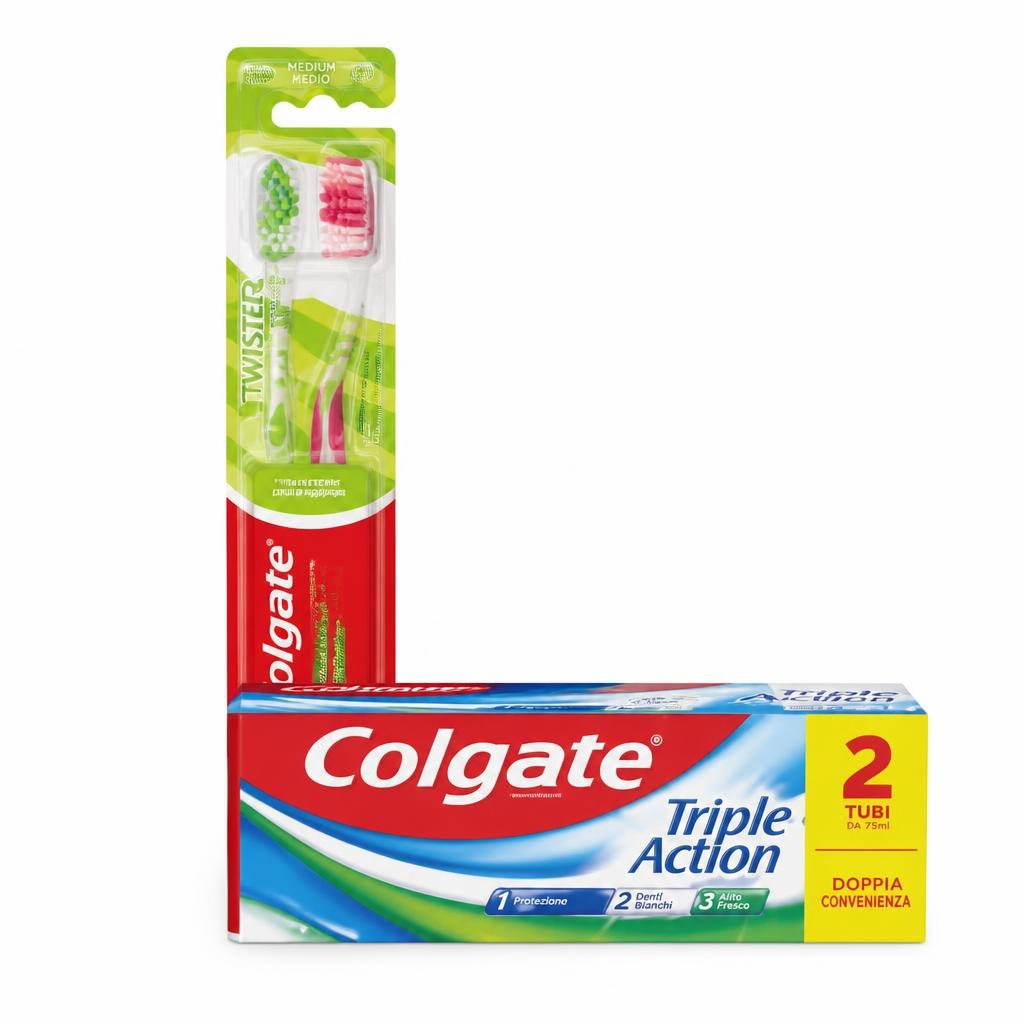 Colgate dentifricio bitubo 2x75 ml - Offerta nel negozio Esselunga