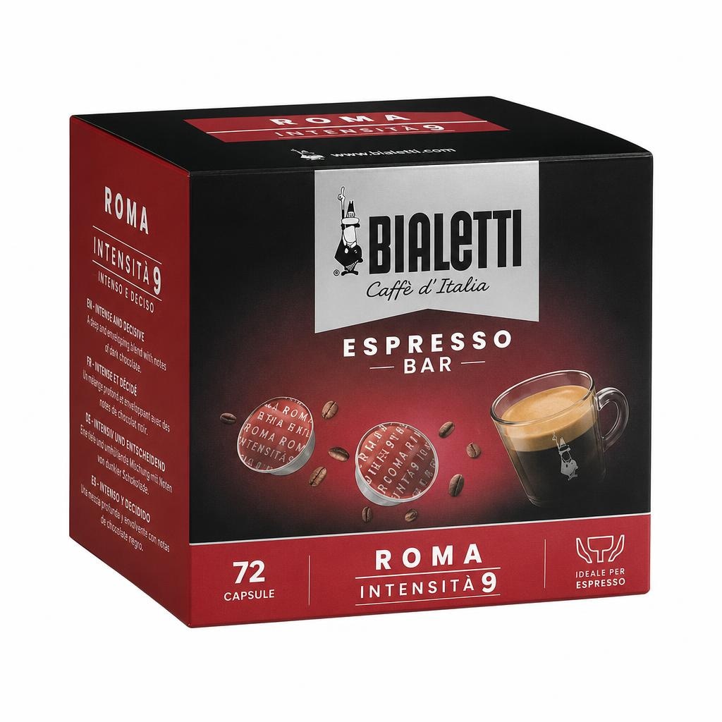 Bialetti Espresso Bar 72 capsule in offerta da Comet