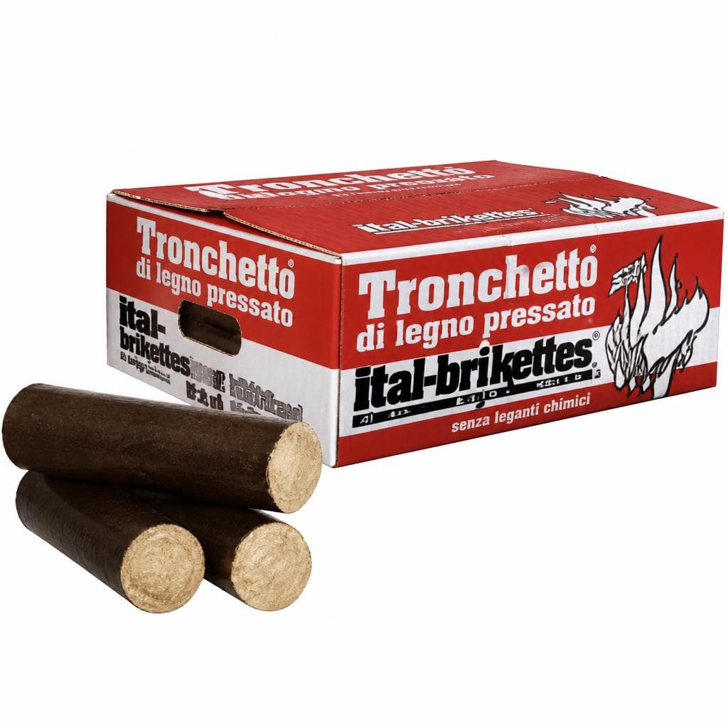 Tronchetto in legno di faggio pressato, kg 12 – Bennet