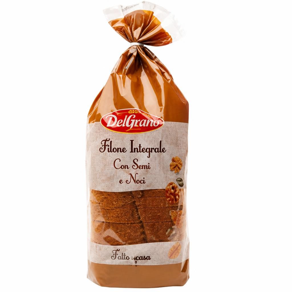 F.lli Del Grano filone integrale con semi e noci, 500 g – Dpiù