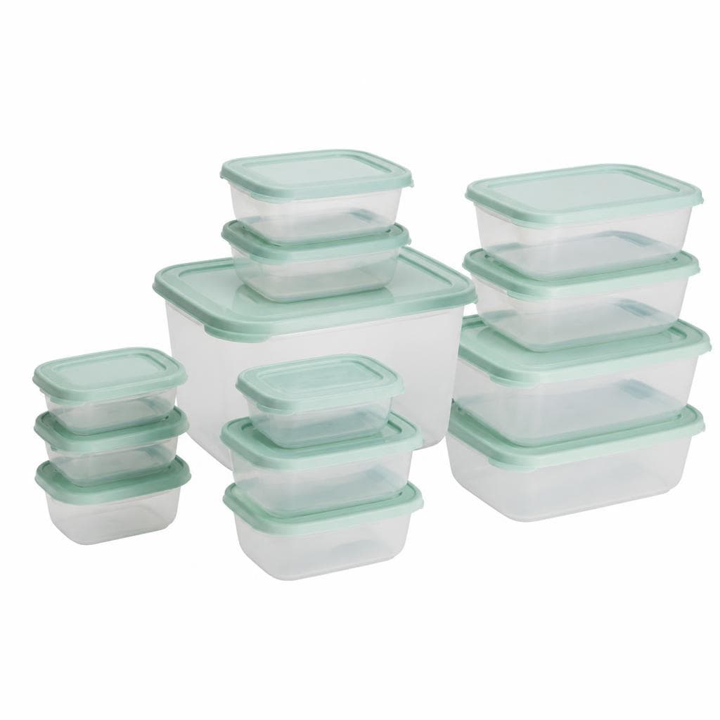 Set contenitori alimenti 13 pezzi in offerta da Dpiù