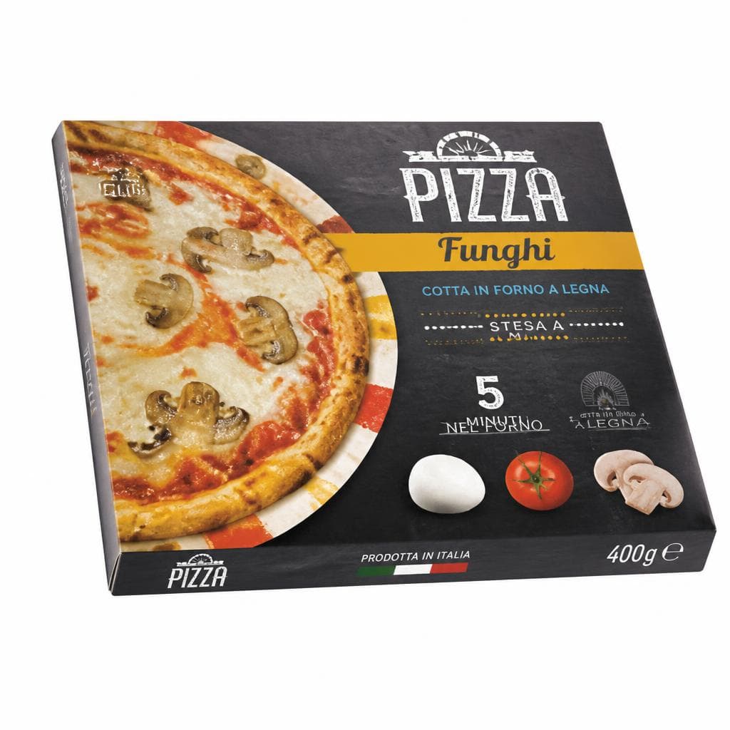 Pizza funghi, 375 g – MD
