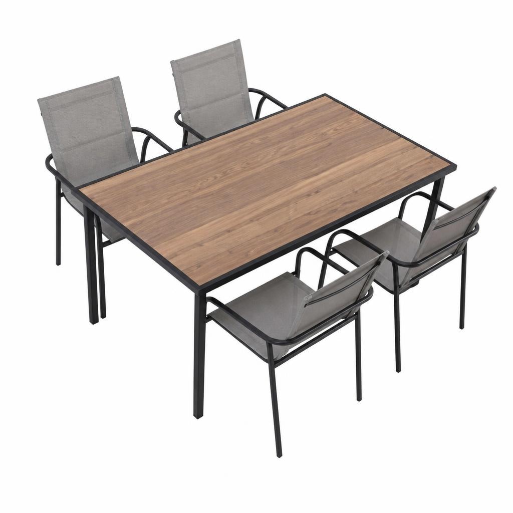Set tavolo + 4 poltrone - Offerta nel negozio Iper La grande i