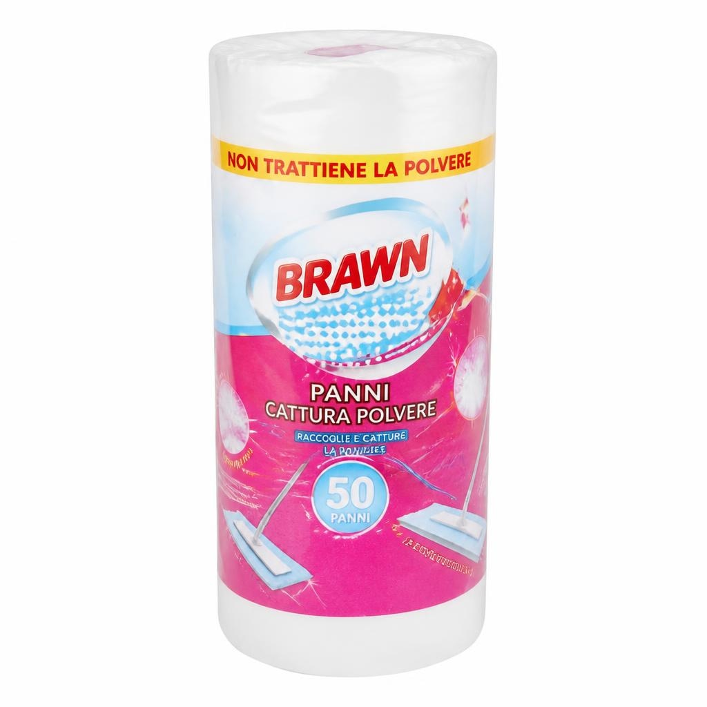 Brawn panni cattura polvere 50 pezzi in offerta da Bennet