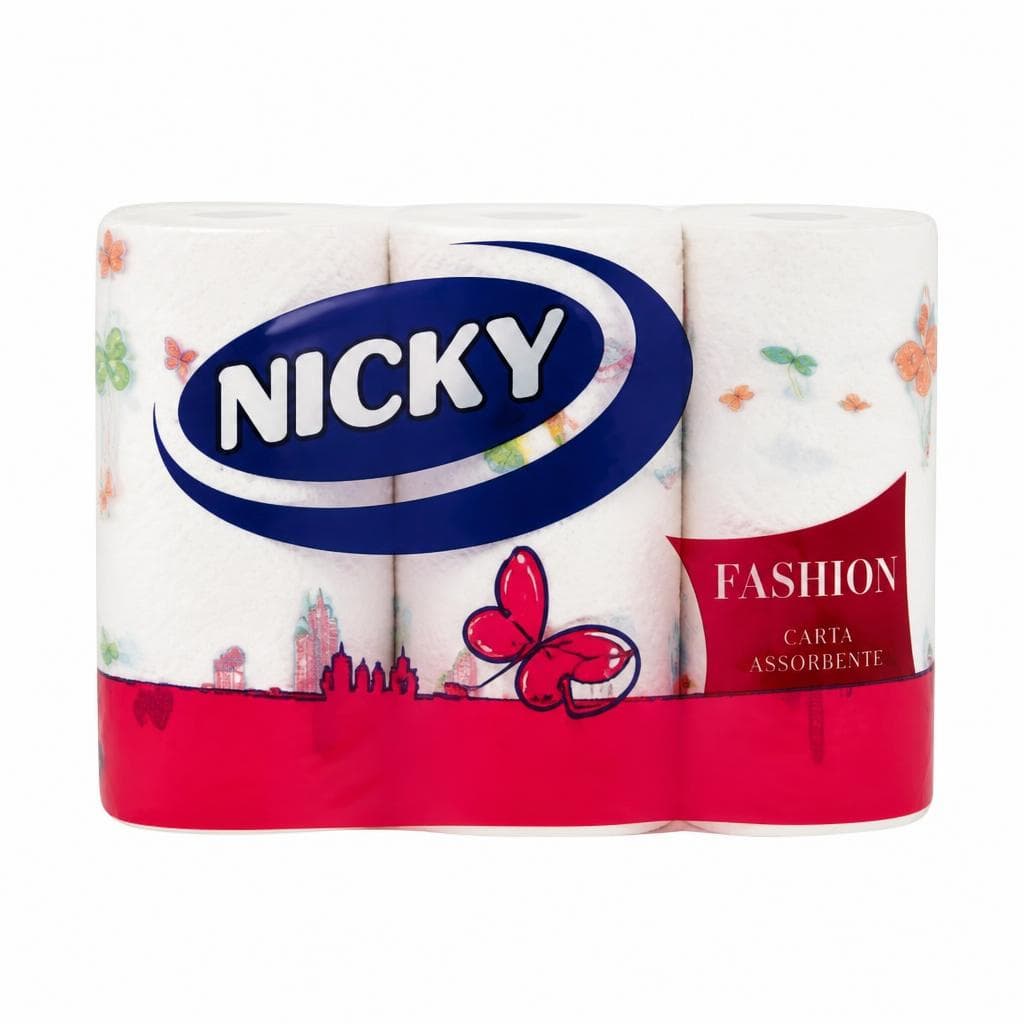 Asciugatutto Nicky Fashion, conf 3 pezzi – Carrefour