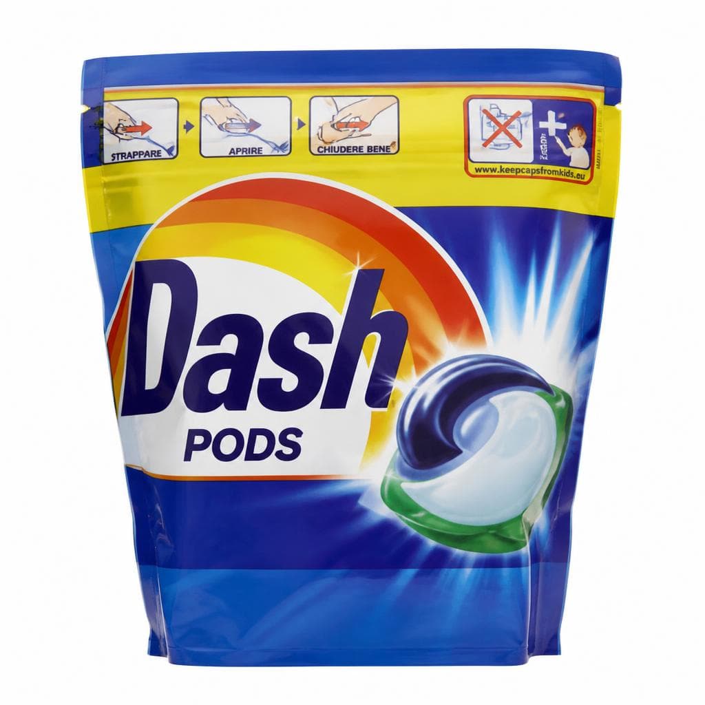 Dash pods per bucato, 60 pezzi – Dm