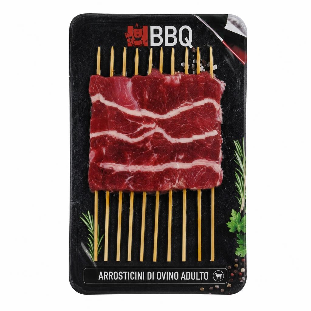 Arrosticini di Ovino 200 g BBQ in offerta da ALDI